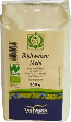Bio-Buchweizen-Vollkornmehl aus Bayern - jetzt online kaufen bei Natur.com