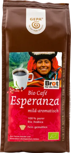 Bio-Café Esperanza gemahlen - jetzt online kaufen bei Natur.com