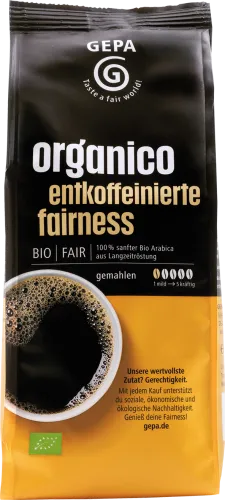 Bio-Café Orgánico entkoffeiniert gemahlen - jetzt online kaufen bei Natur.com