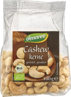 Bio-Cashewkerne geröstet und gesalzen - jetzt online kaufen bei Natur.com