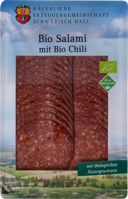 Bio-Chili-Salami geschnitten - jetzt online kaufen bei Natur.com