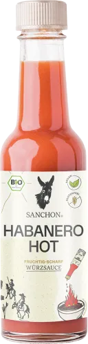 Bio-Chili-Sauce mit Habanero - jetzt online kaufen bei Natur.com