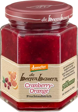 Bio-Cranberry-Orangen-Fruchtaufstrich - jetzt online kaufen bei Natur.com