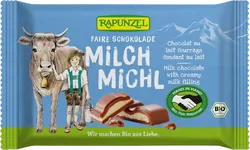 Bio-Cristallino-Vollmilchschokolade mit Milchfüllung - jetzt online kaufen bei Natur.com