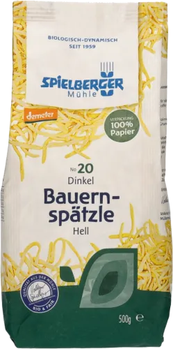 Bio-Dinkel-Bauernspätzle - jetzt online kaufen bei Natur.com