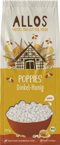Bio-Dinkel-Honig-Poppies - jetzt online kaufen bei Natur.com