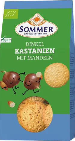 Bio-Dinkel-Kastanien-Mandel-Plätzchen - jetzt online kaufen bei Natur.com