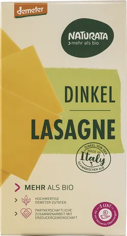 Bio-Dinkel-Lasagne-Platten - jetzt online kaufen bei Natur.com
