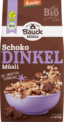 Bio-Dinkel-Müsli mit Schokolade - jetzt online kaufen bei Natur.com