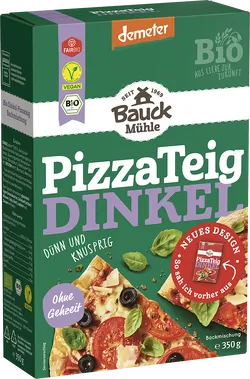 Bio-Dinkel-Pizzateig-Backmischung - jetzt online kaufen bei Natur.com