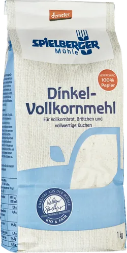 Bio-Dinkel-Vollkornmehl - jetzt online kaufen bei Natur.com