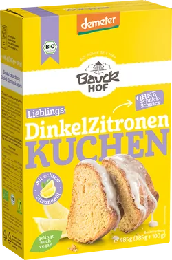 Bio-Dinkel-Zitronenkuchen-Backmischung - jetzt online kaufen bei Natur.com