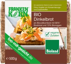Bio-Dinkelbrot von Frankenkorn - jetzt online kaufen bei Natur.com