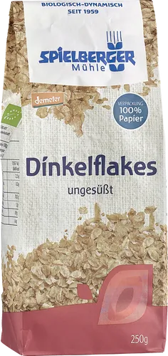 Bio-Dinkelflakes ungesüßt - jetzt online kaufen bei Natur.com