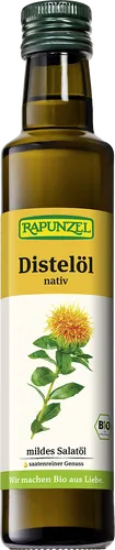 Bio-Distelöl nativ kaltgepresst - jetzt online kaufen bei Natur.com