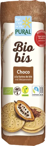 Bio-Doppelkekse Biobis mit Schokolade - jetzt online kaufen bei Natur.com