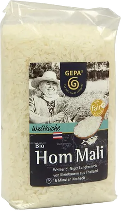 Bio-Duft-Langkornreis Hom Mali aus Thailand - jetzt online kaufen bei Natur.com