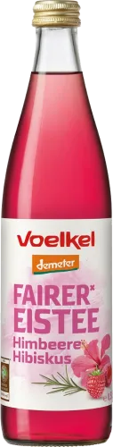 Bio-Eistee mit Himbeere und Hibiskus - jetzt online kaufen bei Natur.com