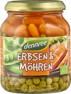 Bio-Erbsen & Möhrchen im Glas - jetzt online kaufen bei Natur.com