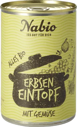 Bio-Erbsentopf mit Gemüse - jetzt online kaufen bei Natur.com