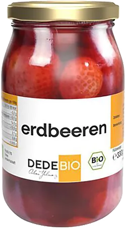 Bio-Erdbeeren im Glas - jetzt online kaufen bei Natur.com