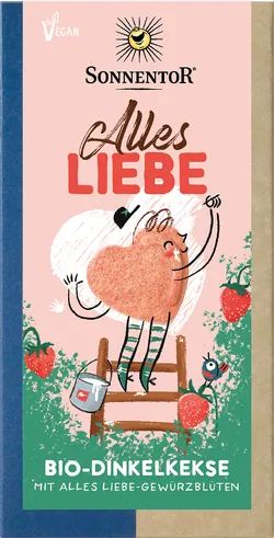 Bio-Erdbeerkekse Alles Liebe - jetzt online kaufen bei Natur.com