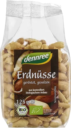 Bio-Erdnüsse geröstet und gesalzen - jetzt online kaufen bei Natur.com