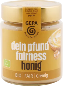 Bio-Fairtrade-Honig Faires Pfund - jetzt online kaufen bei Natur.com
