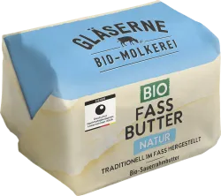 Bio-Fassbutter Sauerrahm im Pergamentpapier - jetzt online kaufen bei Natur.com