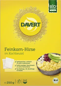 Bio-Feinkorn-Hirse im Kochbeutel - jetzt online kaufen bei Natur.com