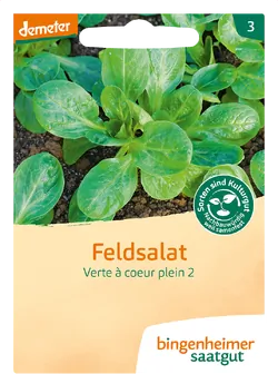 Bio-Feldsalat Verte à coeur plein Saatgut - jetzt online kaufen bei Natur.com