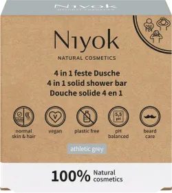Feste Dusche Athletic grey 4in1 für Männer - jetzt online kaufen bei Natur.com