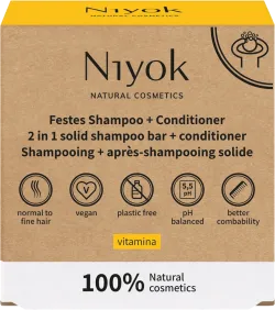 Festes Shampoo & Conditioner Vitamina - jetzt online kaufen bei Natur.com