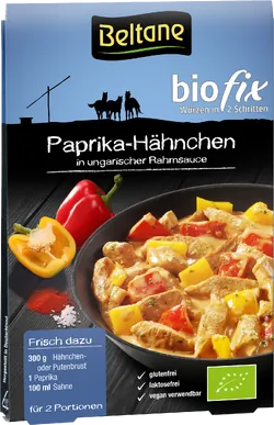 Bio-Fix für Paprika-Hähnchen - jetzt online kaufen bei Natur.com