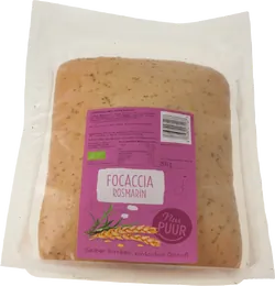 Bio-Focaccia mit Rosmarin zum Aufbacken - jetzt online kaufen bei Natur.com