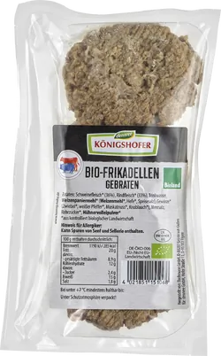 Bio-Frikadellen gebraten - jetzt online kaufen bei Natur.com