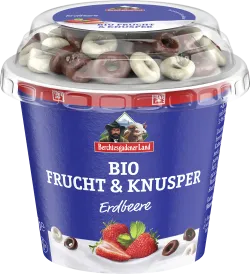 Bio-Frucht- & Knusper-Joghurt mit Erdbeere - jetzt online kaufen bei Natur.com