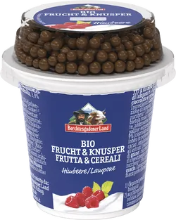Bio-Frucht- & Knusper-Joghurt mit Himbeere - jetzt online kaufen bei Natur.com