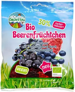 Bio-Fruchtgummi Beerenfrüchtchen vegan - jetzt online kaufen bei Natur.com