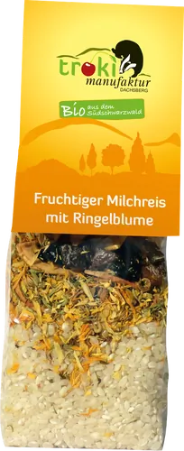 Bio-Fruchtiger Milchreis mit Ringelblume - jetzt online kaufen bei Natur.com