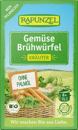 Bio-Gemüse-Brühwürfel mit Kräutern - jetzt online kaufen bei Natur.com