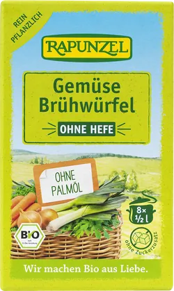 Bio-Gemüse-Brühwürfel ohne Hefe - jetzt online kaufen bei Natur.com