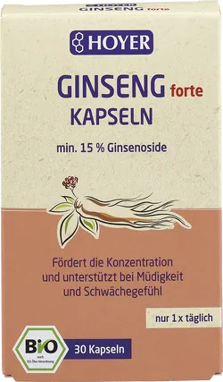 Bio-Ginseng-Kapseln - jetzt online kaufen bei Natur.com