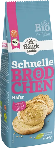 Bio-Schnelle-Brötchen-Backmischung glutenfrei - jetzt online kaufen bei Natur.com