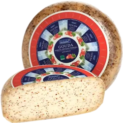 Bio-Gouda mit Tomate, Oregano & Paprika - jetzt online kaufen bei Natur.com
