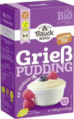 Bio-Grießpudding glutenfrei - jetzt online kaufen bei Natur.com