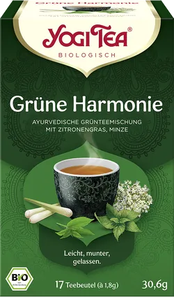 Bio-Grüne-Harmonie-Tee im Beutel - jetzt online kaufen bei Natur.com