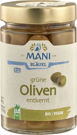 Bio-Grüne Oliven ohne Stein in Lake - jetzt online kaufen bei Natur.com
