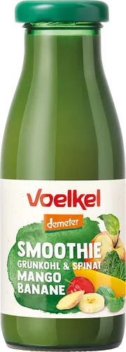 Bio-Grüner Smoothie mit Mango, Grünkohl & Spinat - jetzt online kaufen bei Natur.com