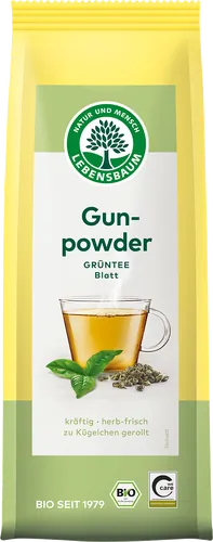 Bio-Grüntee China Gunpowder - jetzt online kaufen bei Natur.com
